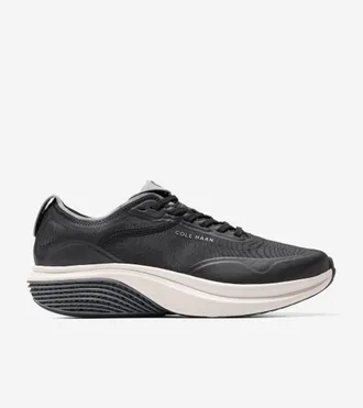 Cole Haan Mens &Oslash;riginal Grand SkyWeave Everarc Running Sneakers - Black Size 10.5