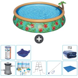Bestway Piscina Bestway Fast Set Redonda - 457x84 Cm - 8-piezas S21475