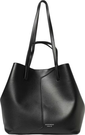 Emporio Armani 24/7 M Tote Bag - Dames - Shoppers - Zwart - ONE Size - Leer - Tassen