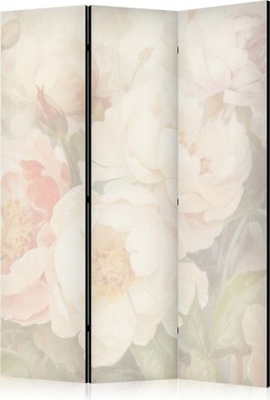 Artgeist Biombo Decorativo Artgeist Dise&ntilde;o Floral Blanco 135x172 Cm