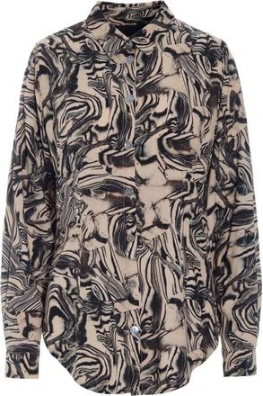 Bitte Kai Rand Shirts - Dames - Overhemden - Veelkleurig - L - Overhemden