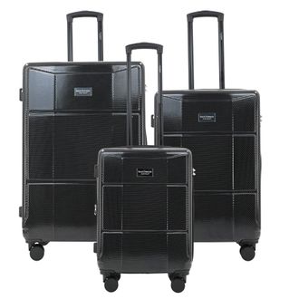Isaac Mizrahi New York Aero 3-Piece Lightweight Expandable Hardside Luggage Set