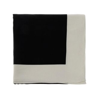Rick Owens Flag 133X168 - Heren - Accessoires - Zwart - Maat: ONE Size Zijde