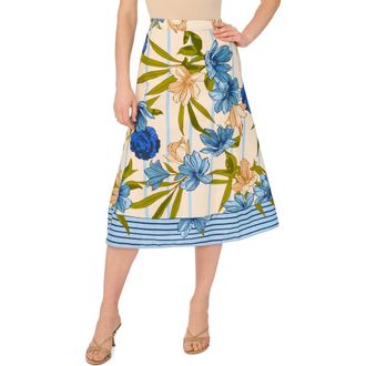 Halogen Border Full Maxi Skirt in Eggnog at Nordstrom Rack, Size X-Large