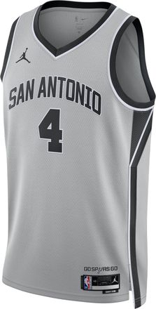 Nike Dri-FIT NBA DeAaron Fox San Antonio Spurs 2025/26 Statement Edition Swingman Jersey Flat Silver HM4882-009