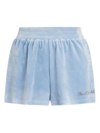 Karl Lagerfeld Hotel Karl pajama shorts - Blue