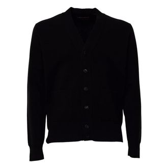 FILIPPO DE LAURENTIIS Cardigan Milano Rib - - Knitwear - Uomo - Marrone - 2XL