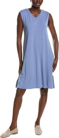 Eileen Fisher V-Neck Midi Dress