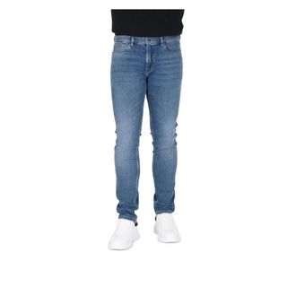 HUGO BOSS Slim Fit Jeans, male, Blue, W32 L34, SlimFit Jeans in Medium Blue