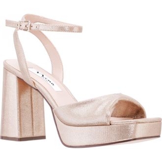 Nina Stacie Sandal in Taupe at Nordstrom, Size 5.5