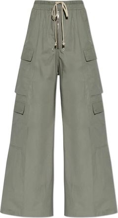 Rick Owens Cargo Broek - Heren - Wijde Broeken - Grijs - M - Katoen - Broeken