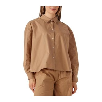 Ruby Tuesday Dames, Blouses & Shirts, Bruin, Maat: M