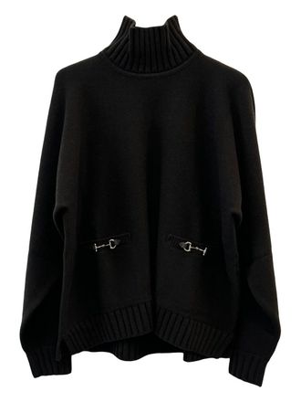 Gucci Wool And Cashmere Turtle-Neck Jumper-Donna