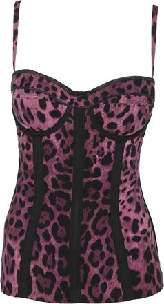 Dolce & Gabbana Top con stampa - Viola