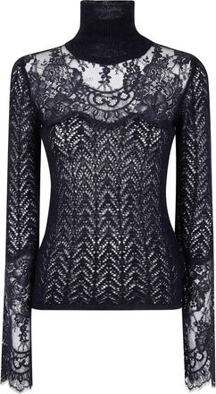 Blumarine Sweaters Blacks And Greys