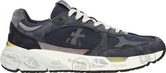Premiata Blue Mase Leather Sneakers