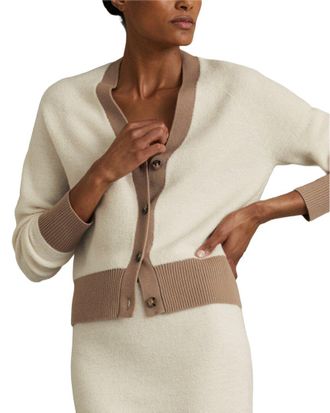 Reiss Brie Wool Cardigan