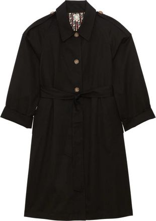 Ines De La Fressange Riviera Trenchcoat - Dames - Trenchcoats - Zwart - XS - Jassen