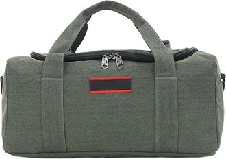 Generic Compatible For 40L Travel Duffel Handbag Large Capacity Short-Haul Luggage Bag Foldable Outdoor Moving Trip Pack(Green S)