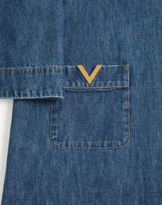 Valentino Val Dress - Blue