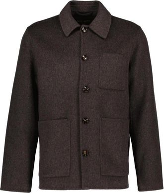 Mos Mosh MMGWarren Jacket - Heren - Zomerjassen - Bruin - M - Wol - Jassen