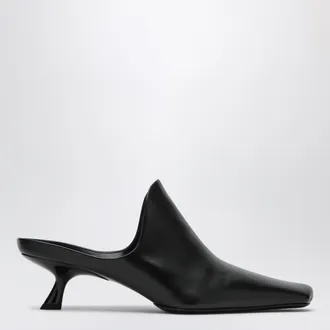 Loewe Sabot Emily in pelle di agnello nero