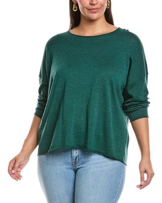 Eileen Fisher Eileen Fisher Plus Wool Box Top