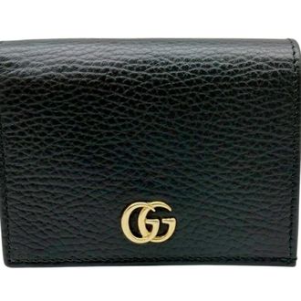 Gucci Black Leather Wallet (Bi-Fold) (Pre-Owned)