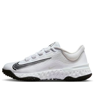 Nike (WMNS) Nike Alpha Huarache Elite 4 Turf White Black FD2746-100