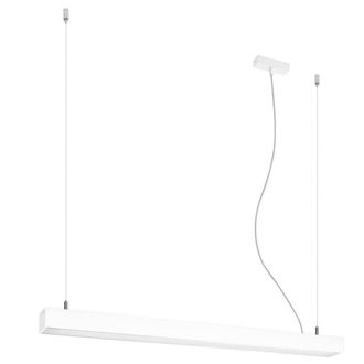 Sollux Lighting Minimalistic Pendant Lamp 150x90x6cm 1xLight 3000K in White | Size: 150 x 90 x 6 cm