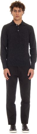 Drumohr Angora Wool Knit Polo