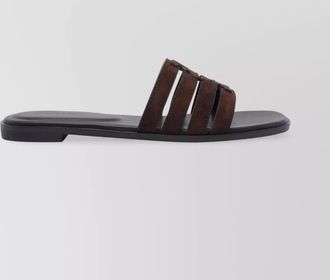 Tory Burch cut-out suede straps sandals