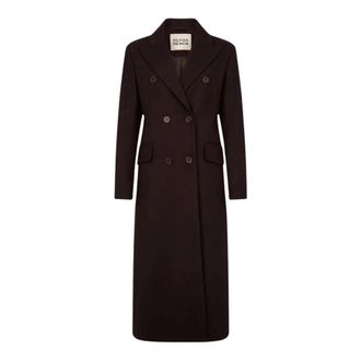 Silvian Heach Cappotto Kinn - Dames - Mantels - Bruin - Maat: M Viscose