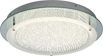 Mantra Mantra Plaf&oacute;n Led Crystal Mirror Redondo Cromo 21w 4000k 45cm