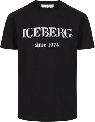 Iceberg Uomo, Top, Nero, 2Xl, new