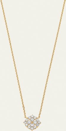Sara Weinstock 18K Yellow Gold Flora Diamond Pendant Necklace