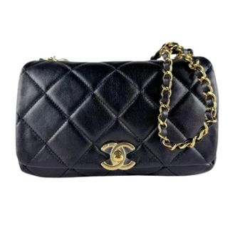 Chanel Pre-owned Vintage Shoulder Bag - Dames - Pre-owned - Zwart - Maat: ONE Size Leer