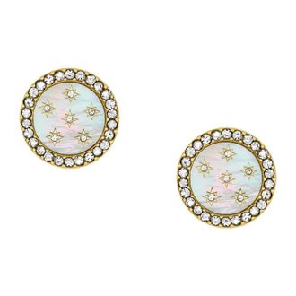 Fossil Earrings - Dames - Oorbellen - Geel - ONE Size - Accessoires
