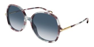 Chlo&eacute; CH0383S 001 Womens Sunglasses Tortoiseshell Size 57
