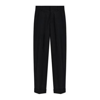 Dsquared2 Broeken, Dames, Zwart, XS, Broek met kreukel