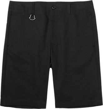Moncler Gabardine Shorts - Heren - Korte Broeken - Zwart - L - Korte Broeken