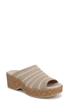 Life Stride Very Ready Platform Sandal in Sand Castle/Whitecap Grey at Nordstrom Rack, Size 9.5