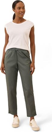 Pact Organic Cotton Daily Twill Drawstring Pant in Castor Green at Nordstrom, Size X-Large