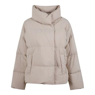 Max Mara Jassen, Dames, Bruin, M, Down Jassen
