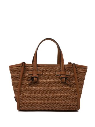 Gianni Chiarini Gevlochten shopper - Bruin