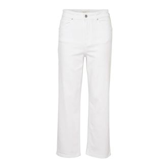Part Two Judypw Je Bukser - Dames - Jeans - Wit - Maat: W35 Katoen