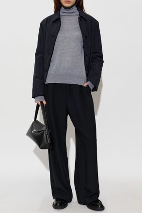 Jil Sander Wide-leg Trousers, Womens, Black