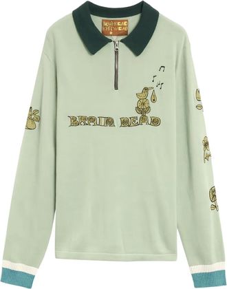 Brain Dead Polo Lex - Verde