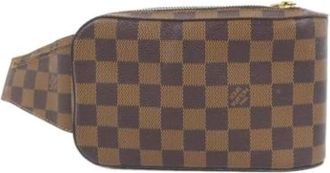 Louis Vuitton Vintage Belt Bags, unisex, Brown, ONE SIZE, Pre-owned Canvas Belt Bag
