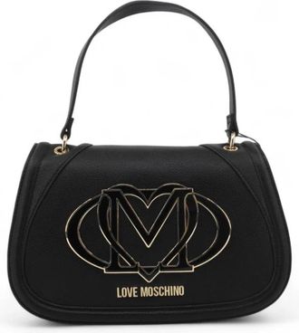 Love Moschino Shoulder Bag - Dames - Handtassen - Zwart - ONE Size - Leer - Tassen